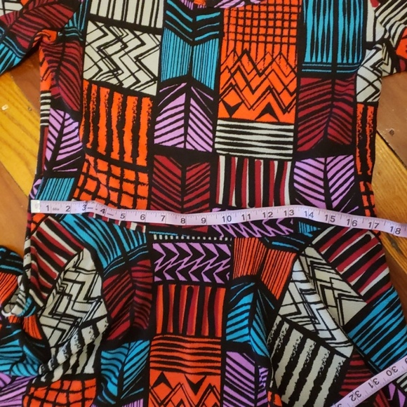 Lularoe Dress multi color and patterns size 2xl - Picture 6 of 8
